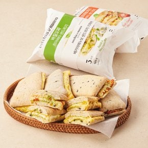 치아바타 샌드위치 2팩 기획 (바질모짜 + 바질토마토)