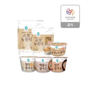 순쌀 누룽지 / 쌀국수 3종(해물/얼큰/멸치) 골라담기
