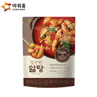  아워홈 아워홈얼큰한 알탕 400g x12개.