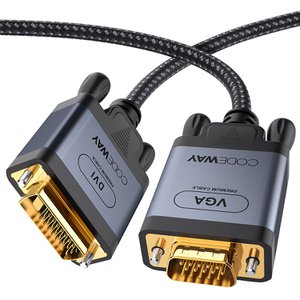 코드웨이 DVI to VGA 케이블 1.8m외