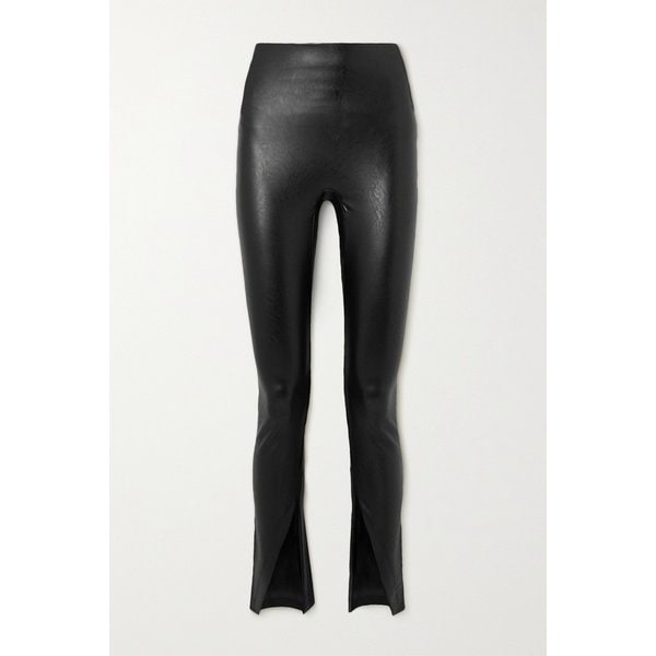 인조 스트레치 가죽 레깅스 블랙 1647597316327278