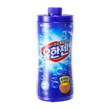 유한젠 산소계 표백제 분말형 용기 1kg 1개