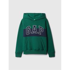 키즈 갭 GAP 로고 후디 후드티 balsam 트리 그린 9179124