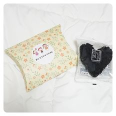  꽃모양반달상자하트미역 답례품1개 4EA /아기앤자기/야미데코/하트미역/미역답례품/답례품 꽃모양반달상자하