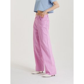 링코튼 팬츠 핑크_RING COTTON PANTS PINK