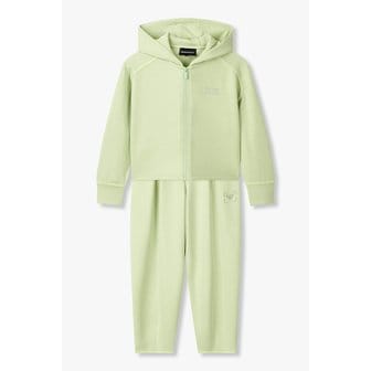 엠포리오아르마니주니어 [여아] 자수 로고 스트레치 상하의 세트 0465180001000