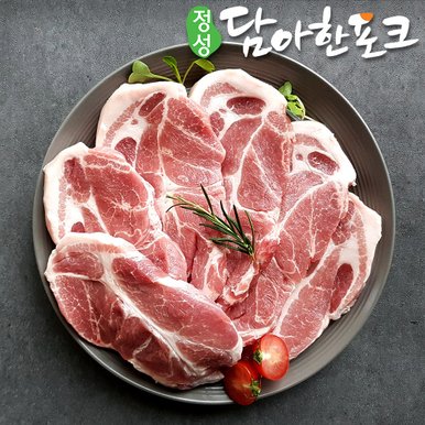 [냉장]담아한포크 한돈 목살 구이용 500g