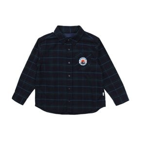 23A15-320-02(GN) 체크요크 포인트 셔츠