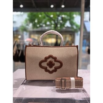 오야니 [부산점] 모로칸 로즈 캔버스 토트백 OBSBTT74