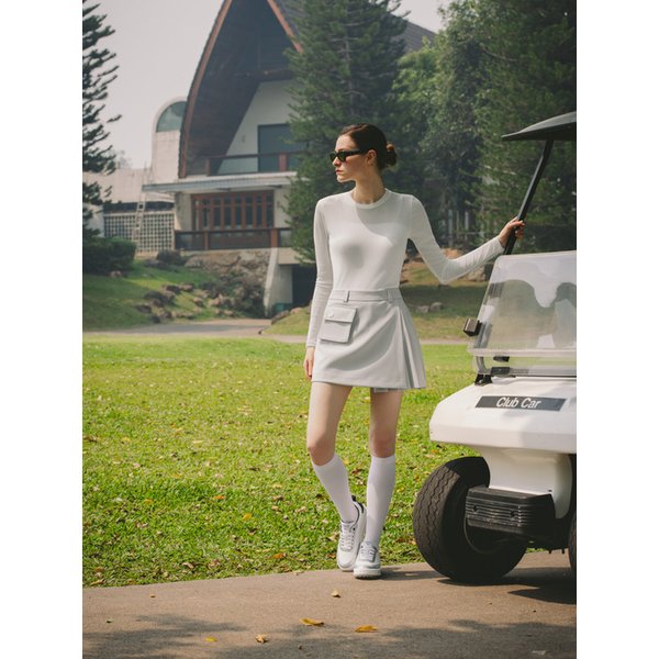 Mesh Round Base Layer (white)