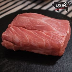 행복한돈 [국내산 냉장]돼지고기 등심 안심 돈가스용 100g -당일발송