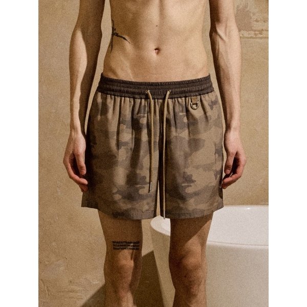 Swim Shorts Brown Camo