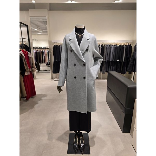 [파주점] 칼라드 울 캐시미어 더블 코트 JPBA0CTH12