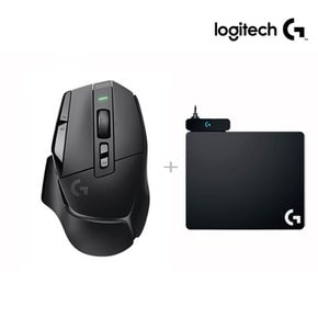 로지텍코리아 (정품) G502 X LIGHTSPEED 무선 게이밍 마우스+ 로지텍 파워플레이 POWERPLAY