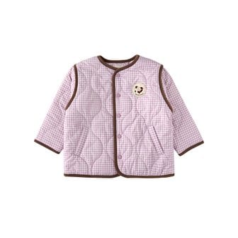 밍크뮤 [여주점] (LV) 로켓체크퀼팅패딩점퍼 (35A15-113-03)