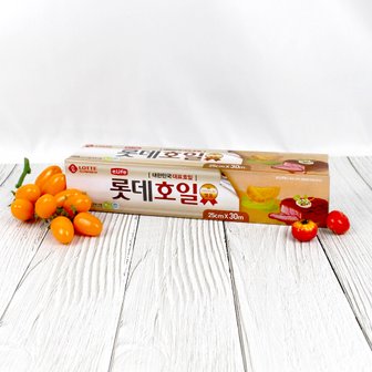 너만아는잡화점 이라이프 롯데 호일 (18) 25cm x30m /캠핑 바베큐