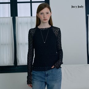 레이스긴팔티셔츠 J1TS020E