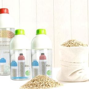곡물용기 밀폐곡물통 쌀보관통 잡곡통 대용량 1300ml