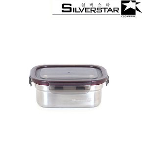 [BIZ][SILVERSTAR] 실버스타 모이 스텐레스 반찬통 밀폐용기 사각2호