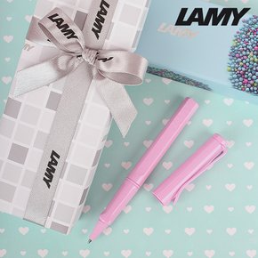 LAMY 라미  사파리 수성펜 라이트로즈 무료각인