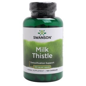 밀크씨슬 실리마린 500mg 100캡슐 Swanso