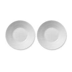 로얄코펜하겐 [SSG 단독/ 기간한정]화이트 플레인 딥 플레이트 24cm 2개 2408606_2