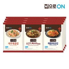 NS홈쇼핑 집으로ON 팔선생 볶음밥 230g 새우볶음밥 4봉+소고기볶음밥 4봉+해물볶음밥 4봉..[34281775]