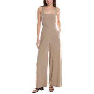 띠어리 4476470 Theory Crossback Linen-Blend Jumpsuit