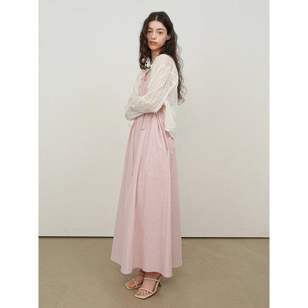 STRING SLEEVELESS DRESS/ 4COLOR