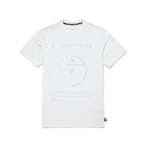 노스페이스 공용 STEEP LIGHT S/S R/TEE T7UM29A-WHT