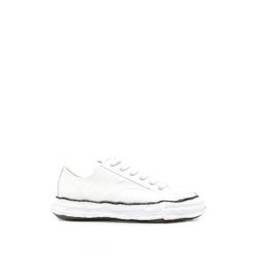 메종미하라야스히로 PETERSON23 OG sole wrinkled leather 로우탑 스니커즈 122