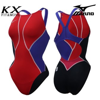 미즈노 N2XA8236-61 미즈노 MIZUNO KX원단 원피스 선수용 수영복