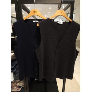 닥스 2024 F/W 닥스 신상품 모100 오픈형 니트 베스트 2종택1