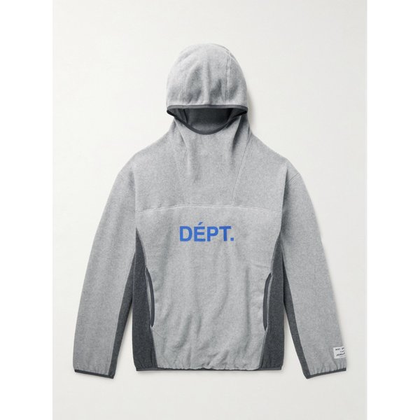 트레일 로고 프린트 플리스 후드 티셔츠 46376663162903263