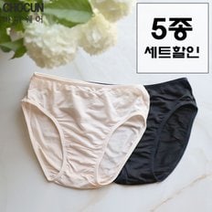 인견스판베이직팬티5종세트