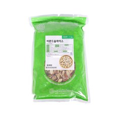 이든 아몬드 슬라이스 껍질있는 1kg WJ