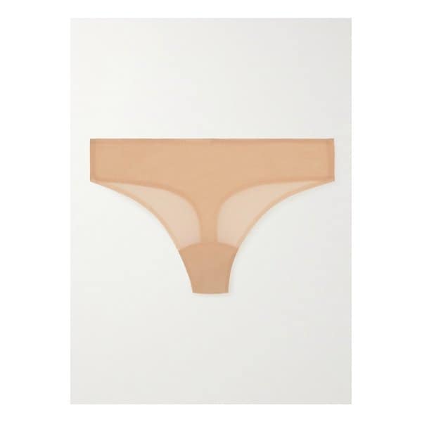 시크 메시 텅 팬티 베이지 1647597329943081