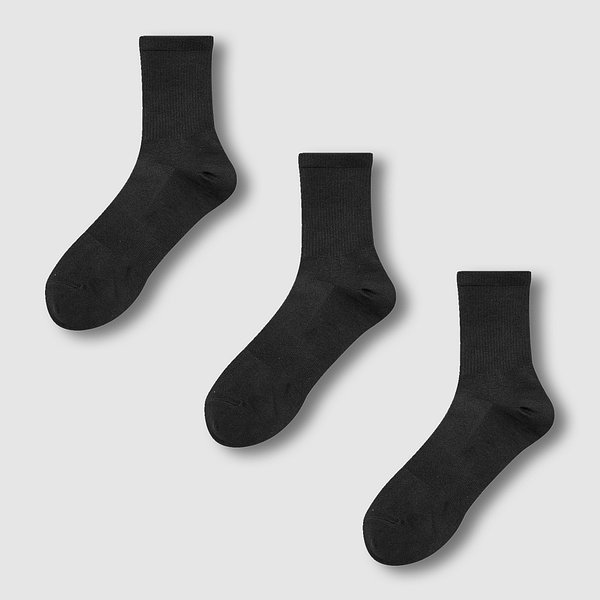 남 JAJU AIR 메시 중목 양말 3족 J146203402099