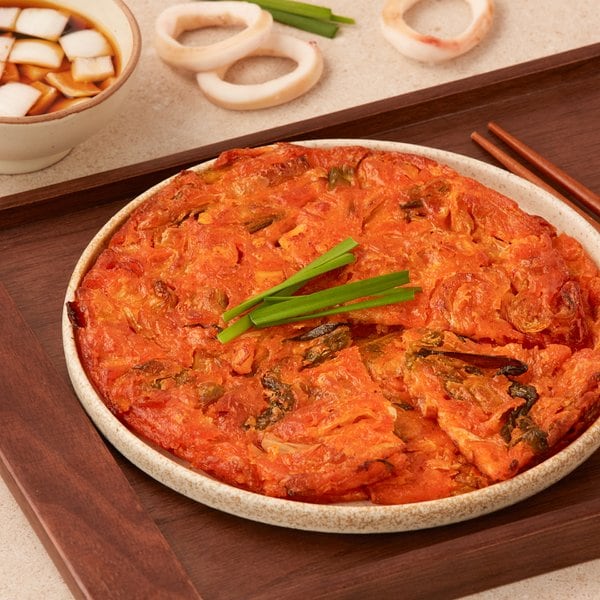 철판 오징어김치전_300g