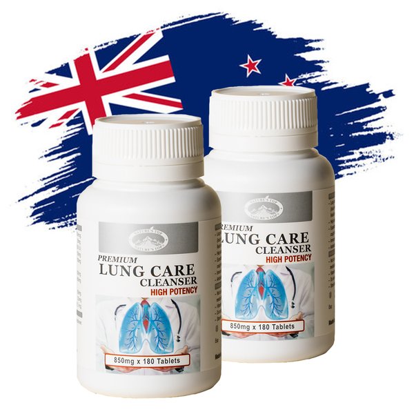 호주 프리미엄 렁 케어 클렌저 180정x2통