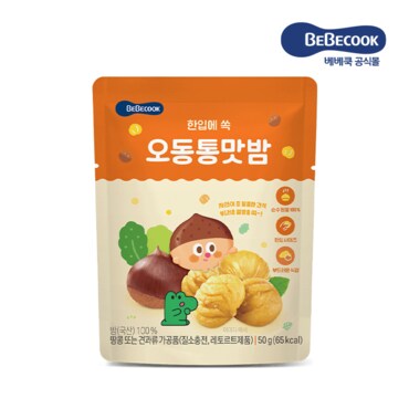 베베쿡 오동통 맛밤 1개(50g)