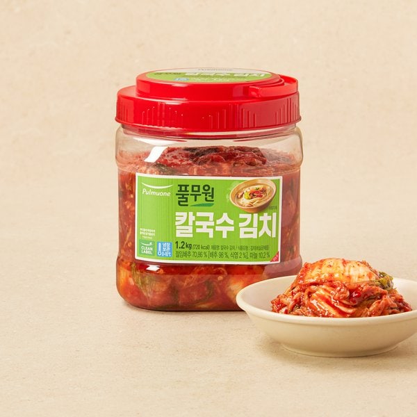 칼국수김치 1.2kg(PET)