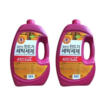  아토세이프 집먼지진드기 세탁세제 드럼겸용 2500mL x 2개