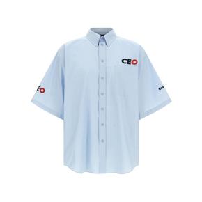 25FW 발렌시아가 셔츠 BA316846BM LIGHT BLUE