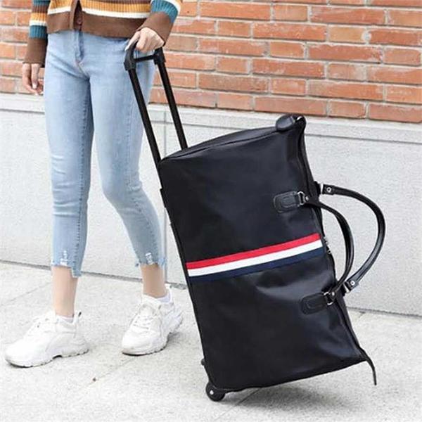 확대된 대표 [라일리] Rly 신혼 여행 준비 공항 패션 가방 24 캐리어 휠백(1)