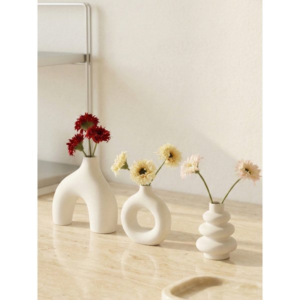 실거베라 한송이 조화 3colors