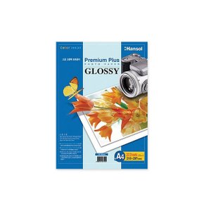 한솔)프리미엄 포토용지 유광 (270g/A4/20매) M155260