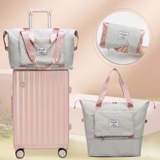  접이식 OX67BD82 기내 수화물 가방 접는 여행 캐리어 위 2박3일 해외 보조 1박2일 여행용 보스턴