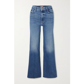 The Roller Mid-rise Straight-leg Jeans 미드 데님