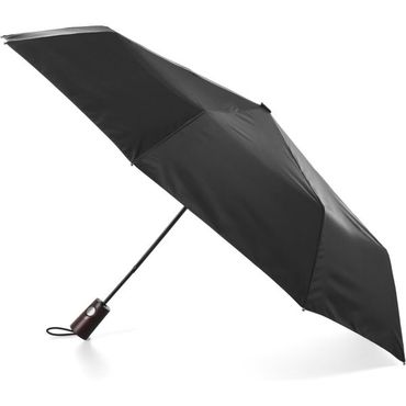  미국 토스 우산 totes Automatic Open Wooden Handle Umbrella 블랙 1555430